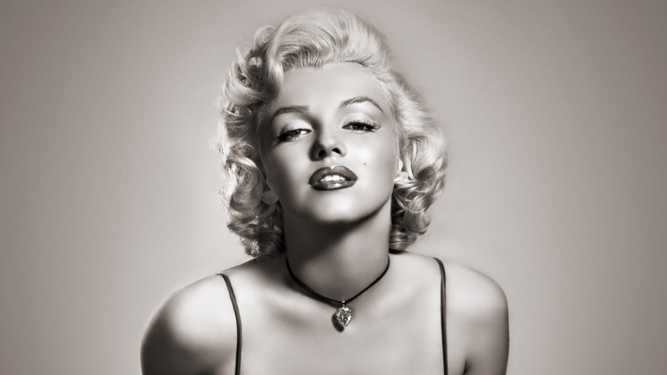 Marilyn Monroe Beautiful for 1366 x 768 HDTV resolution