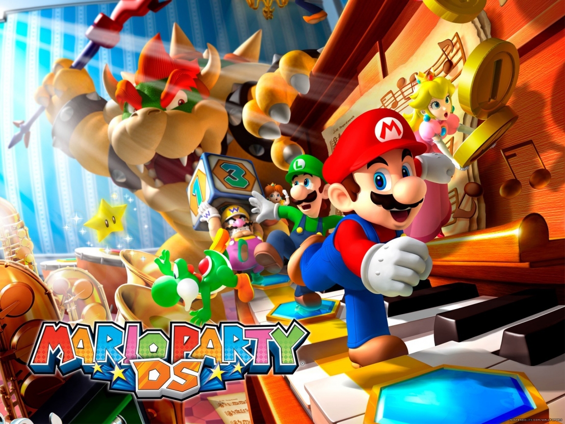 Mario Party DS for 1152 x 864 resolution