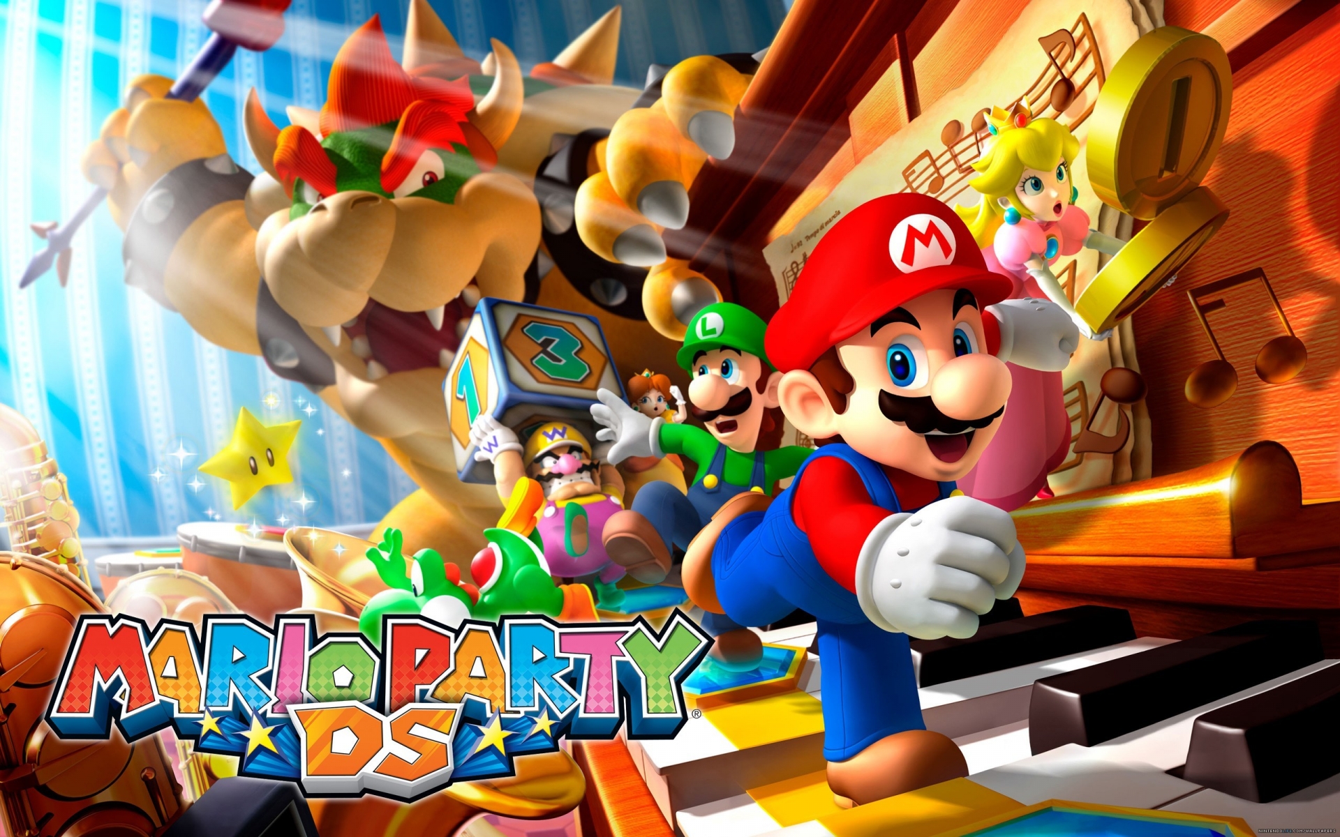 Mario Party DS for 1920 x 1200 widescreen resolution