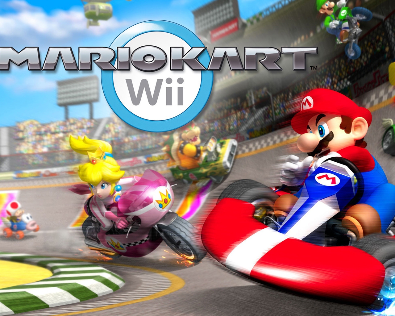 Mariokart for 1280 x 1024 resolution