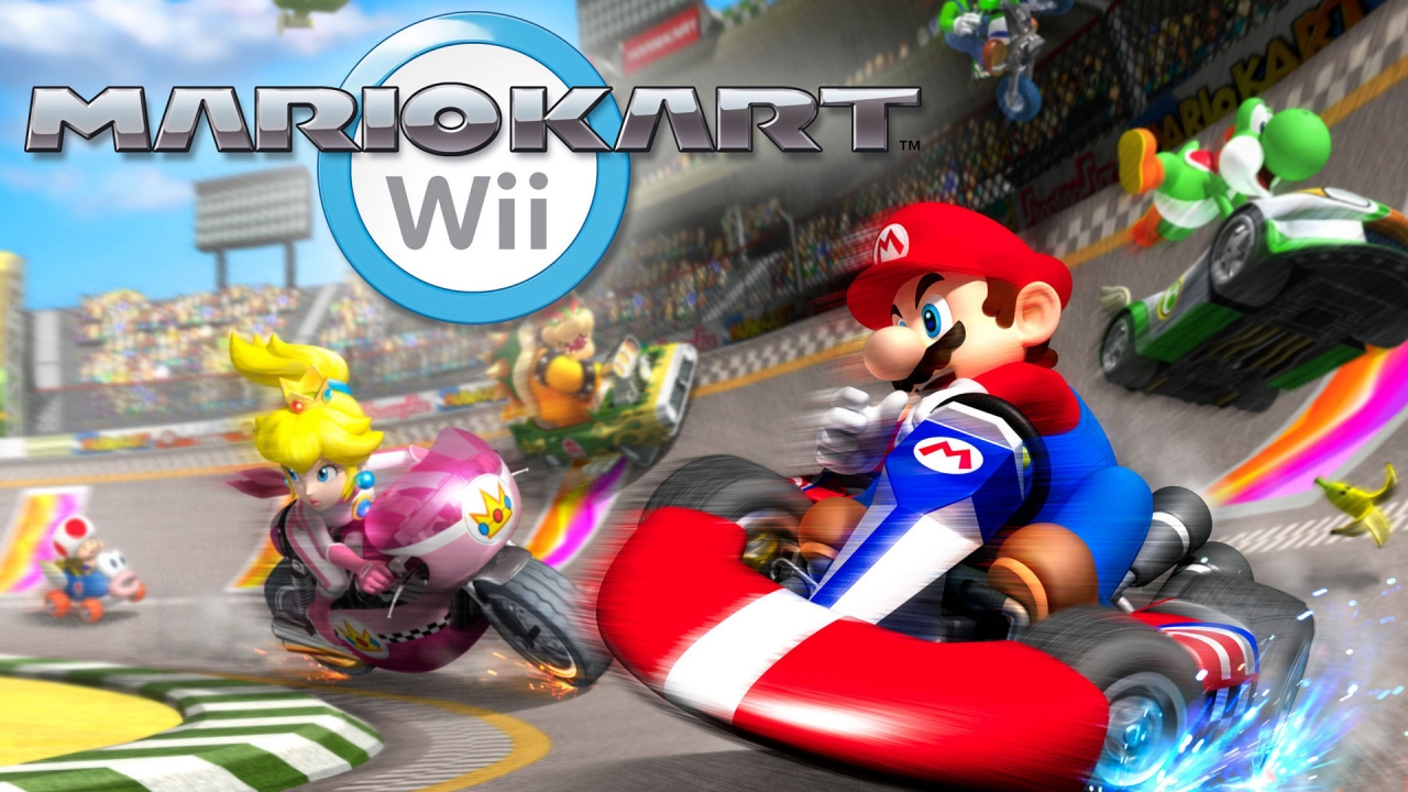 Mariokart for 1280 x 720 HDTV 720p resolution