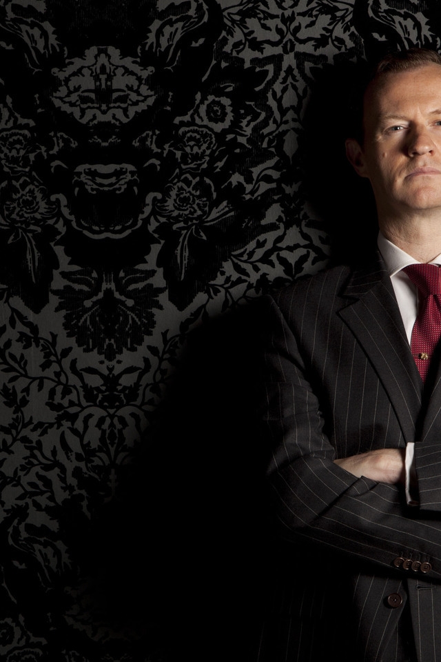Mark Gatiss for 640 x 960 iPhone 4 resolution