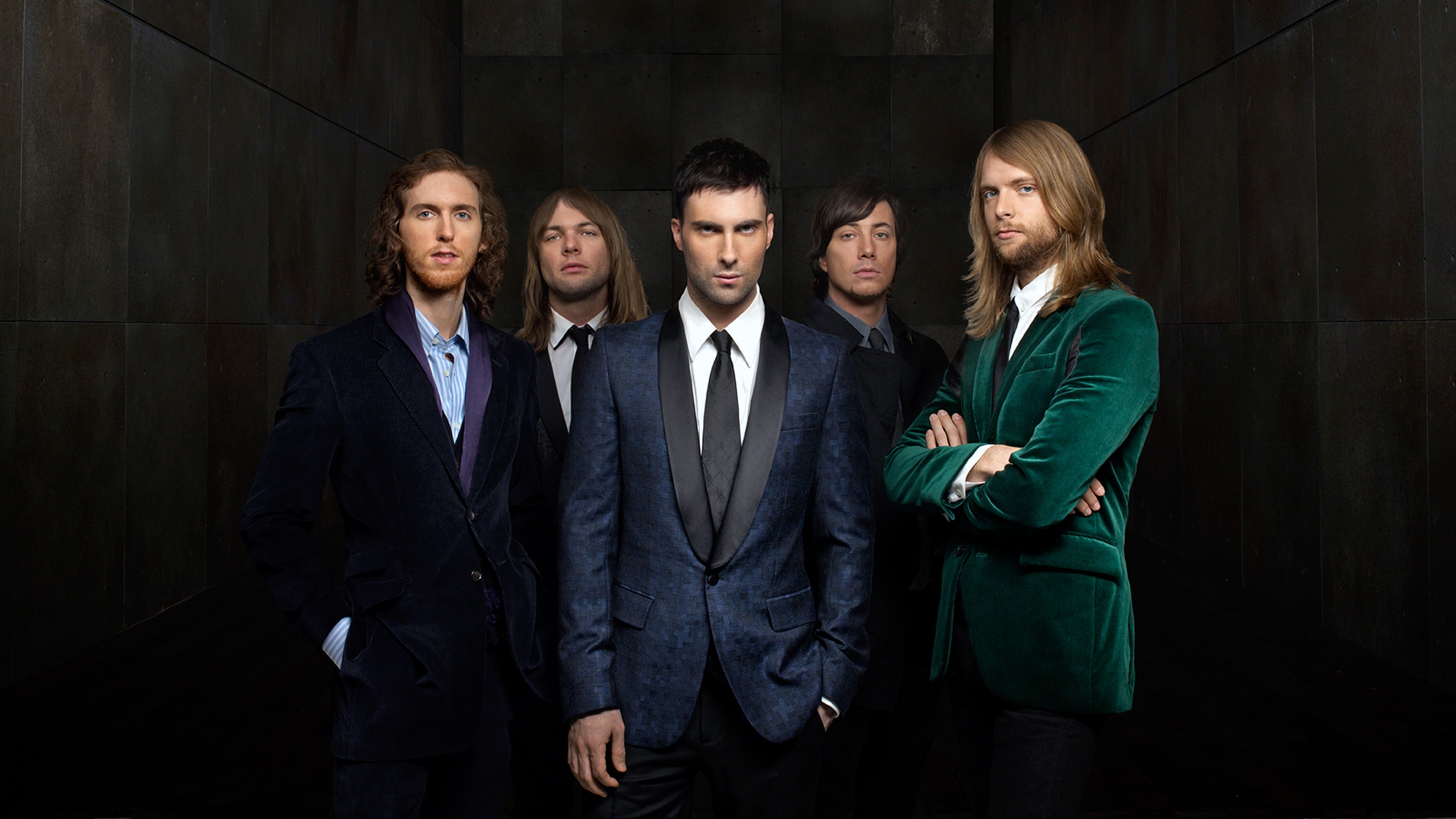 Maroon 5 Band for 2560x1440 HDTV resolution