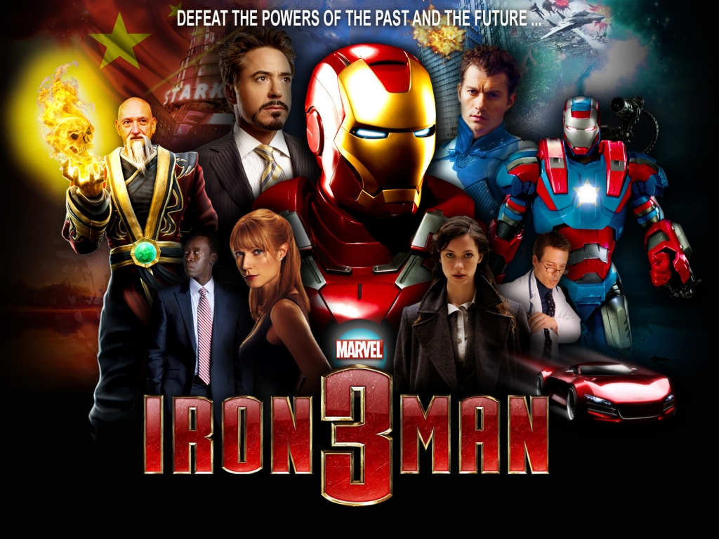 Marvel Iron Man 3 for 1024 x 768 resolution