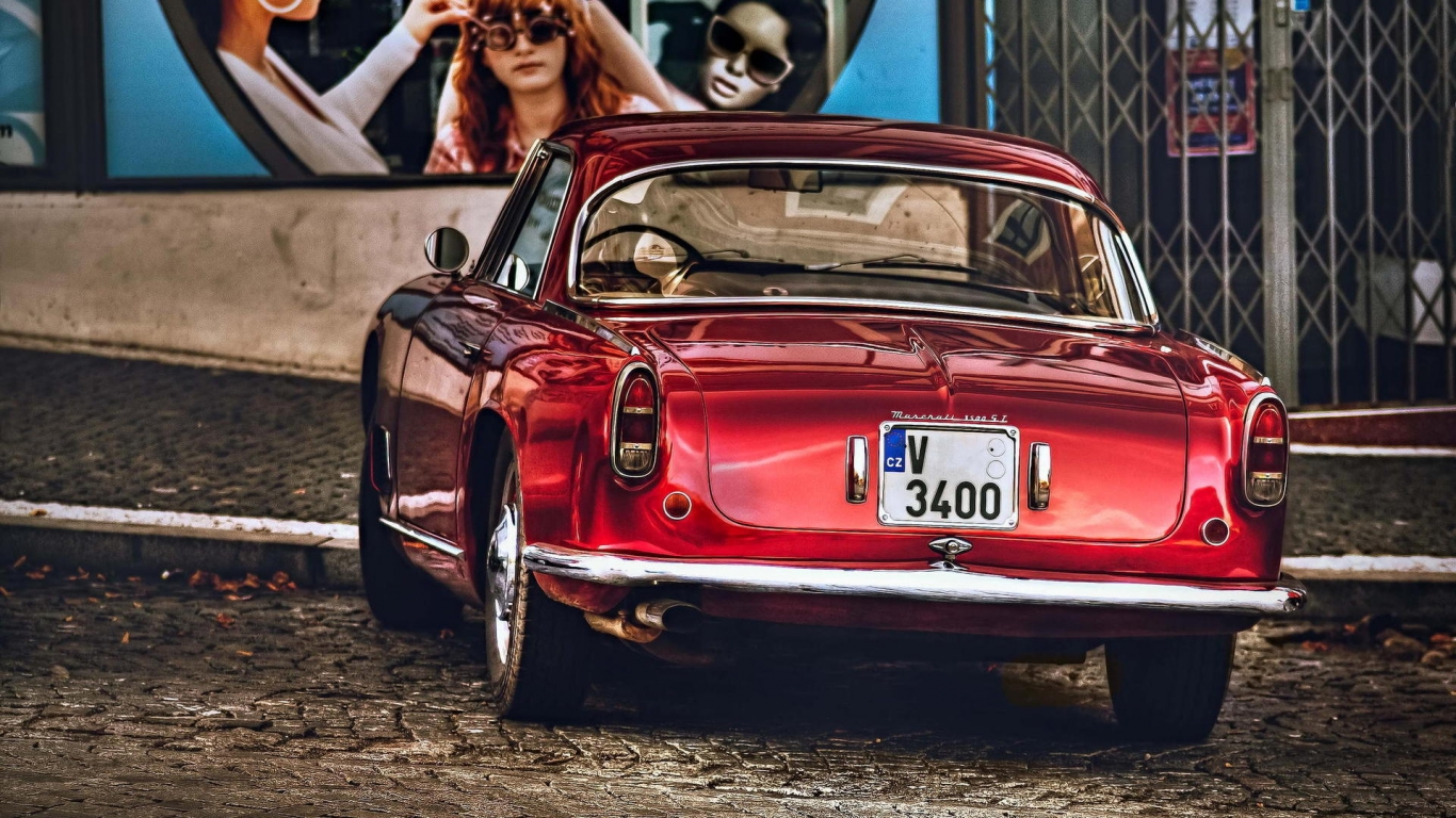 Maserati 3500GT for 1366 x 768 HDTV resolution