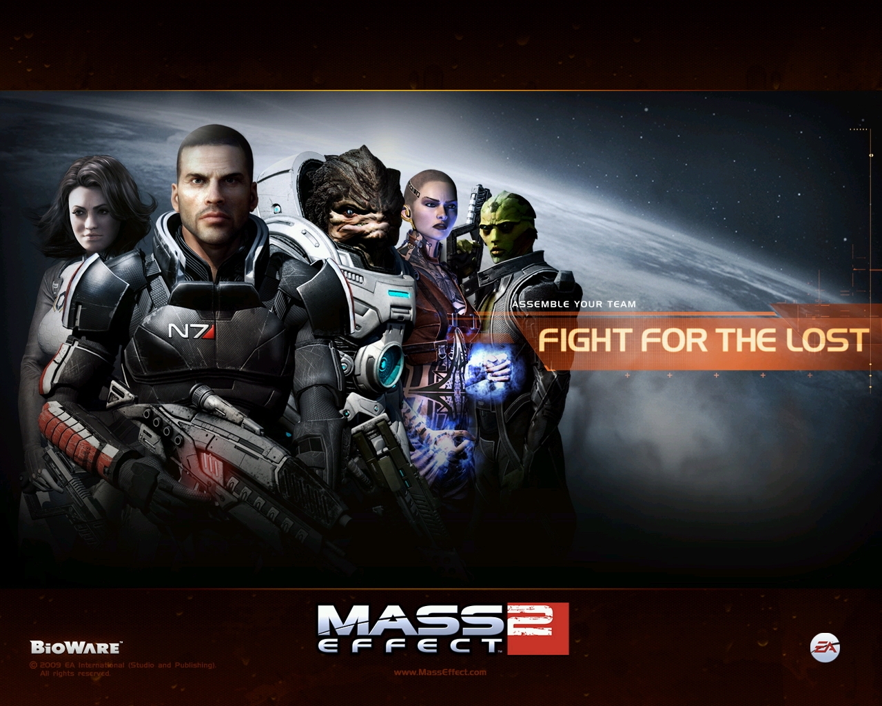 Mass Effect 2 for 1280 x 1024 resolution