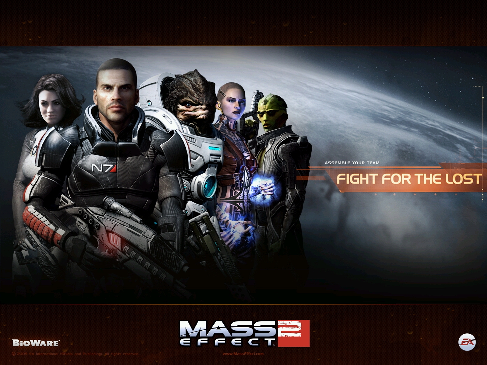 Mass Effect 2 for 1600 x 1200 resolution