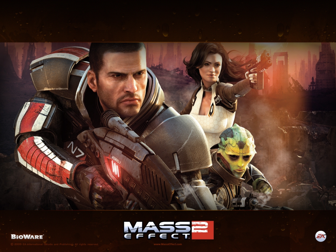 Mass Effect 2 Game for 1152 x 864 resolution