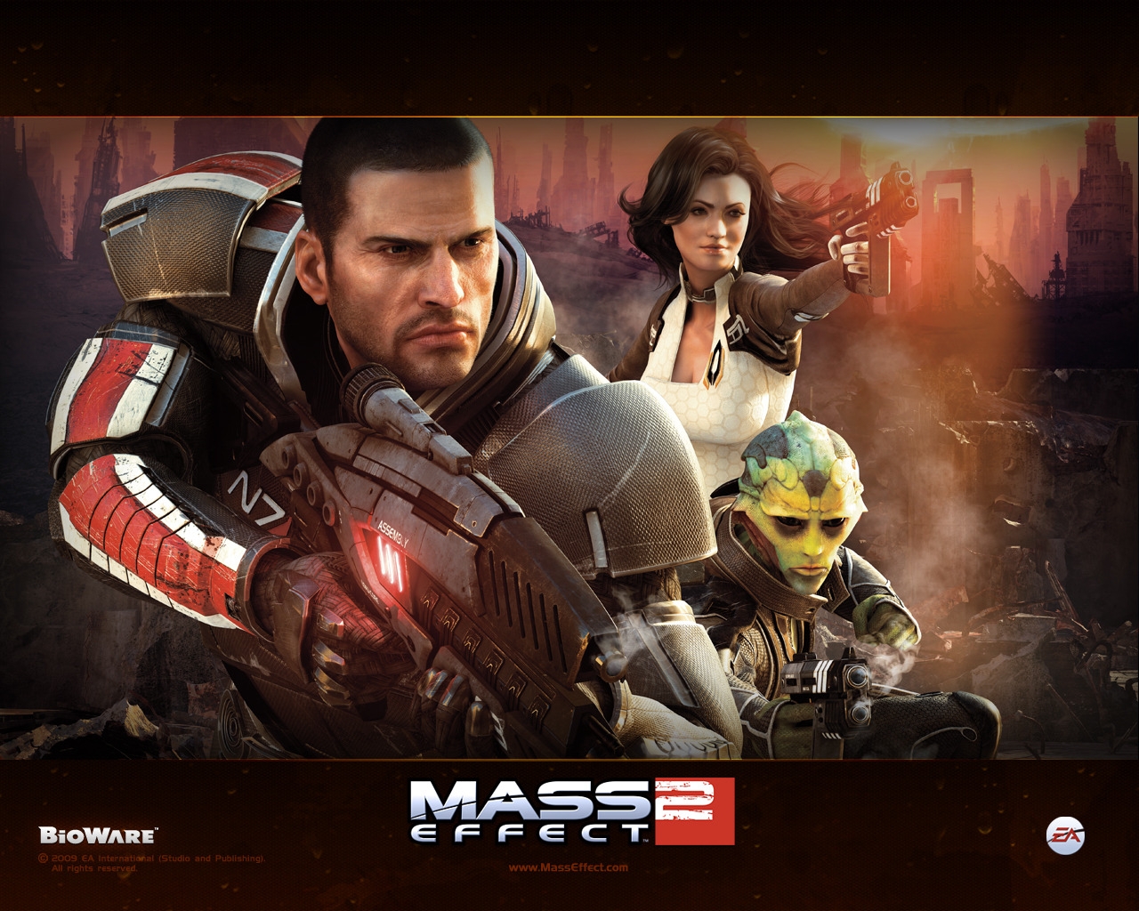 Mass Effect 2 Game for 1280 x 1024 resolution