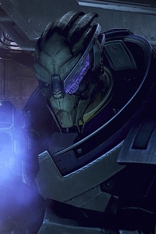 Mass Effect 3 Alien for 320 x 480 iPhone resolution