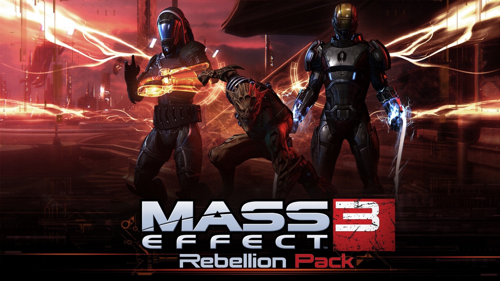 Mass Effect 3 Rebellion Pack for 1680 x 945 HDTV resolution