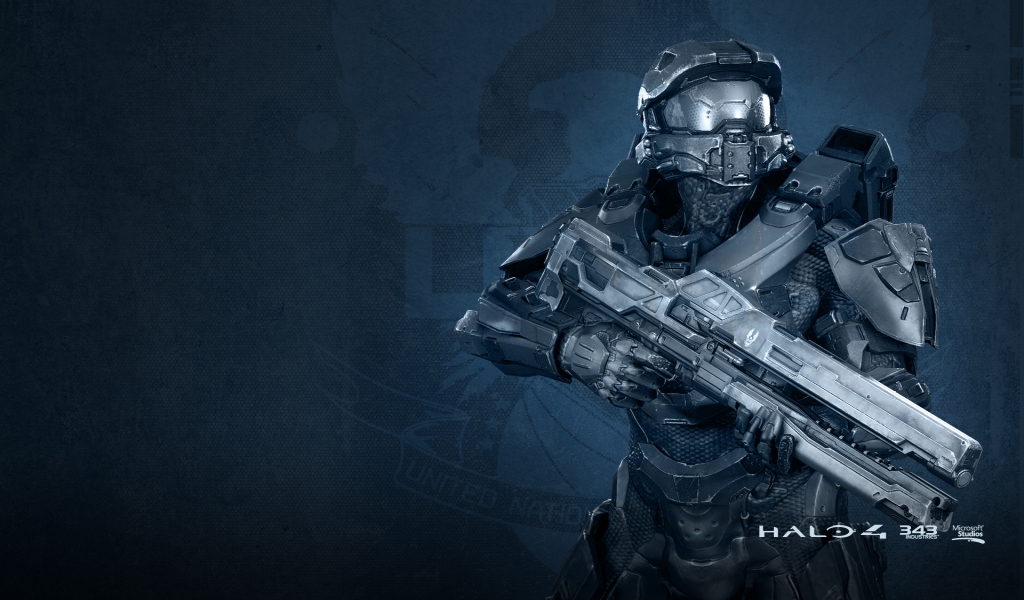 Master Chief Halo 4 for 1024 x 600 widescreen resolution