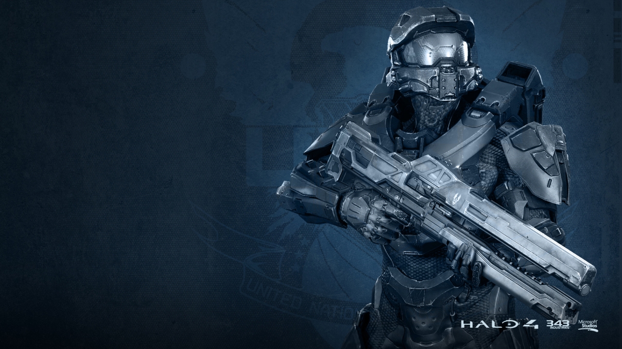 Master Chief Halo 4 for 1280 x 720 HDTV 720p resolution