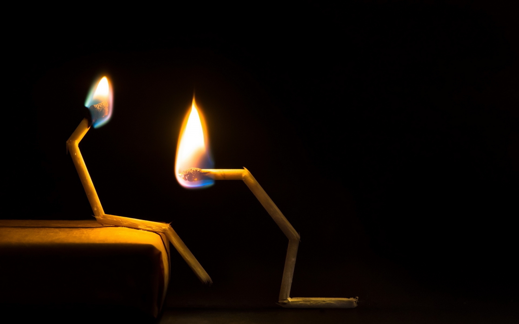 Matchsticks Puzzle for 1680 x 1050 widescreen resolution