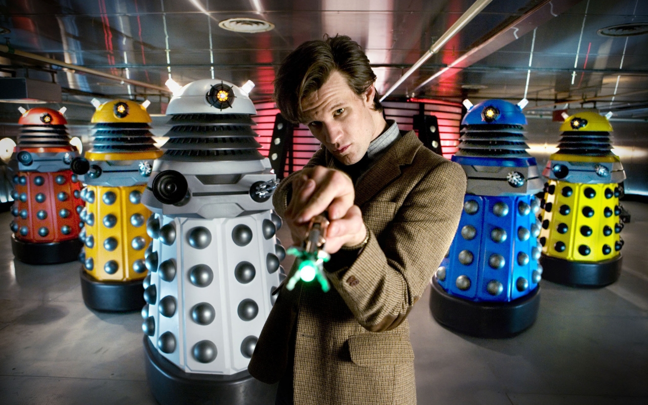 Matt Smith Doctor Who  for 1280 x 800 widescreen resolution