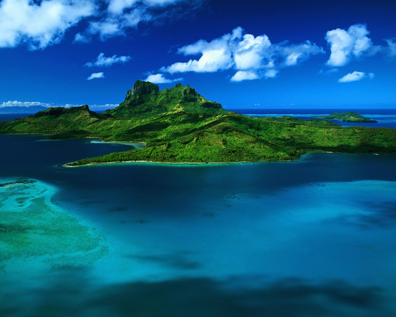Mauritius Island for 1280 x 1024 resolution