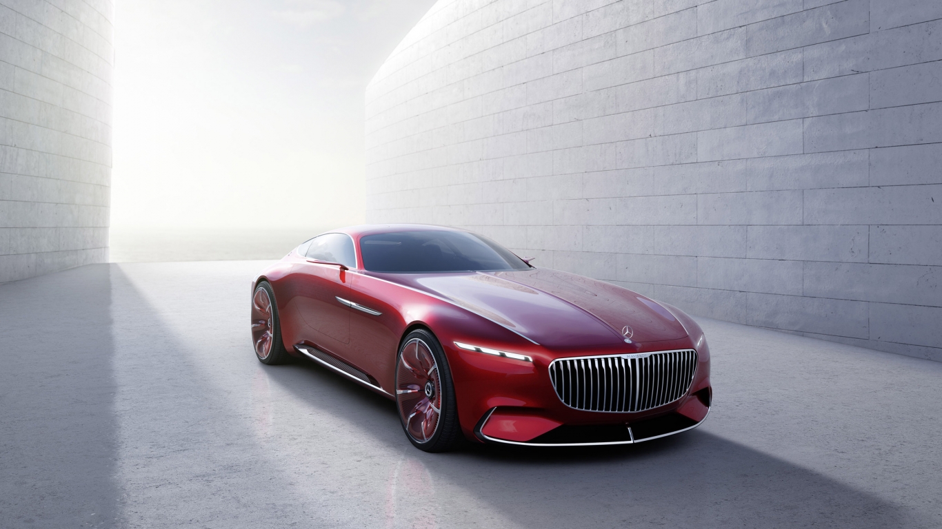 Maybach 6 2016 Concept Car for 1366 x 768 HDTV resolution