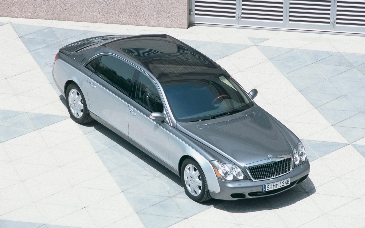 Maybach 62 Outside Right Front for 1280 x 800 widescreen resolution
