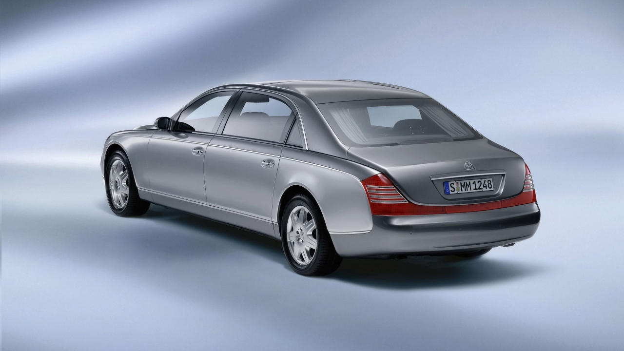 Maybach 62 Rear for 1280 x 720 HDTV 720p resolution