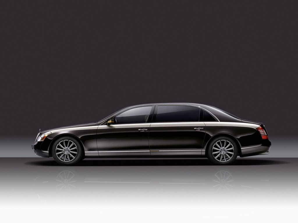 Maybach Zeppelin Side View for 1024 x 768 resolution