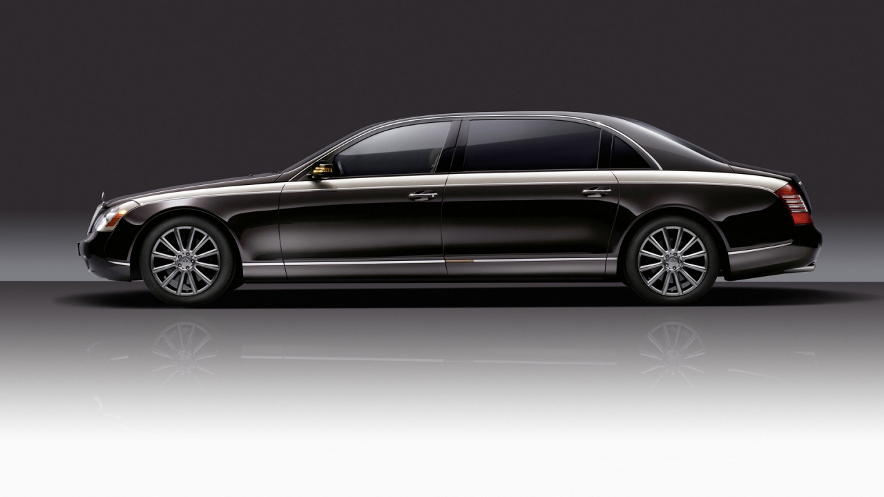 Maybach Zeppelin Side View for 1280 x 720 HDTV 720p resolution