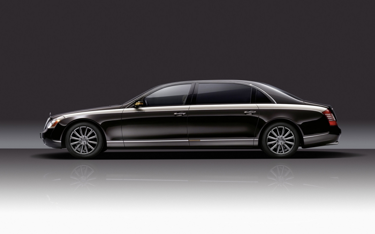 Maybach Zeppelin Side View for 1280 x 800 widescreen resolution
