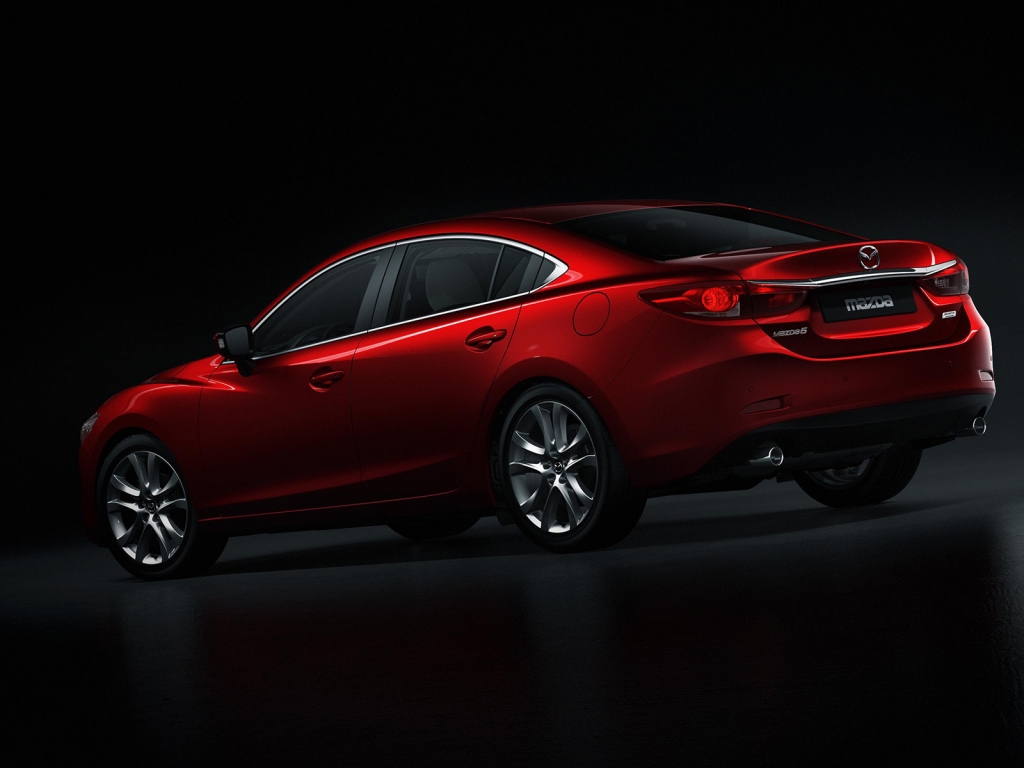 Mazda 6 2014 Rear Studio for 1024 x 768 resolution