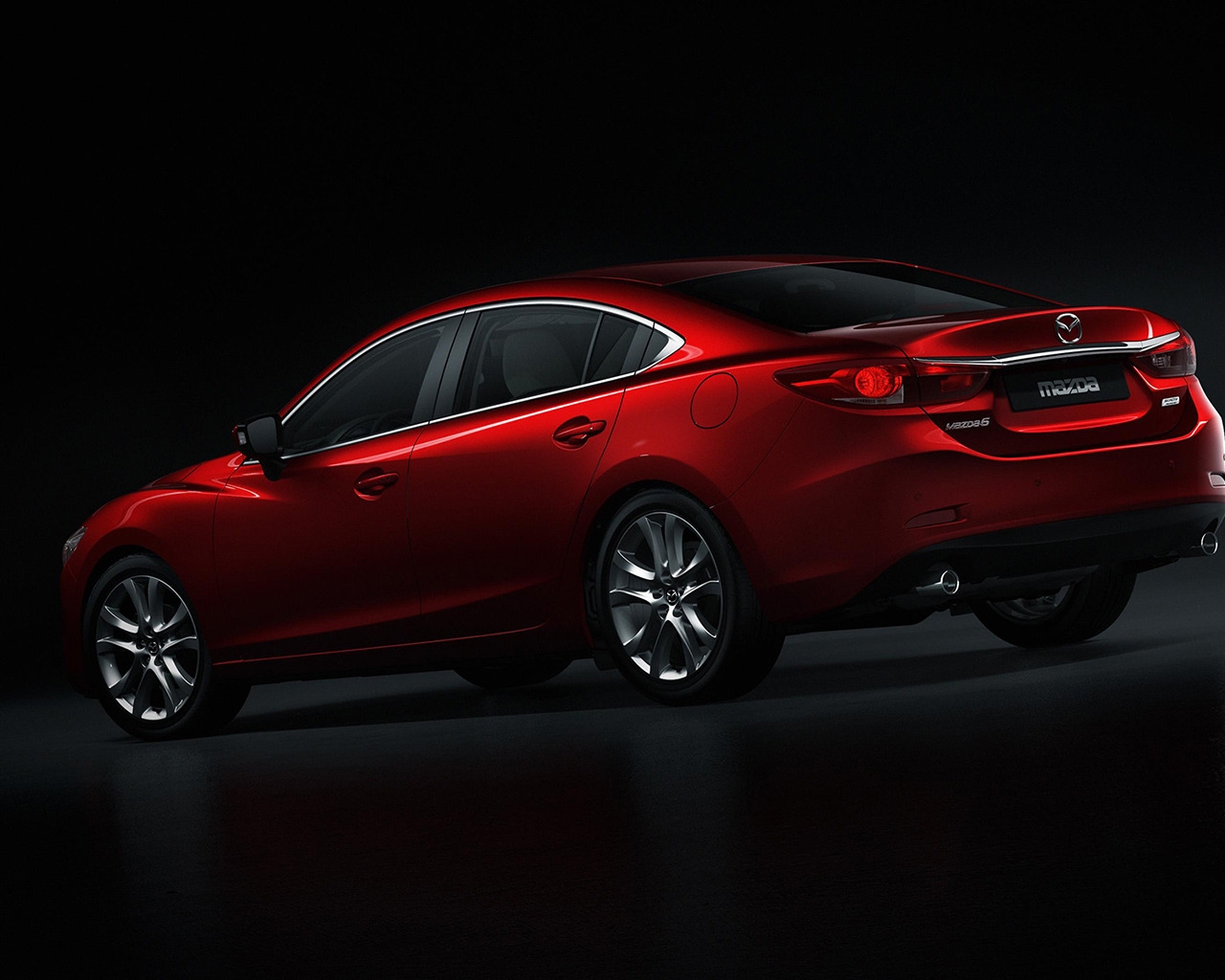 Mazda 6 2014 Rear Studio for 1280 x 1024 resolution
