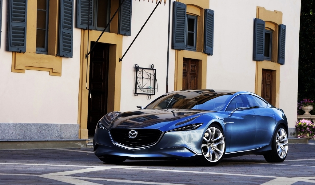 Mazda Shinari Concept for 1024 x 600 widescreen resolution