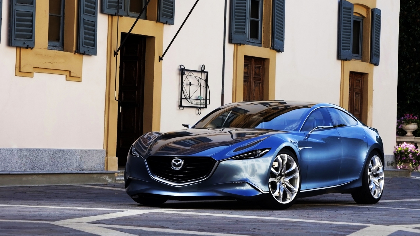 Mazda Shinari Concept for 1366 x 768 HDTV resolution