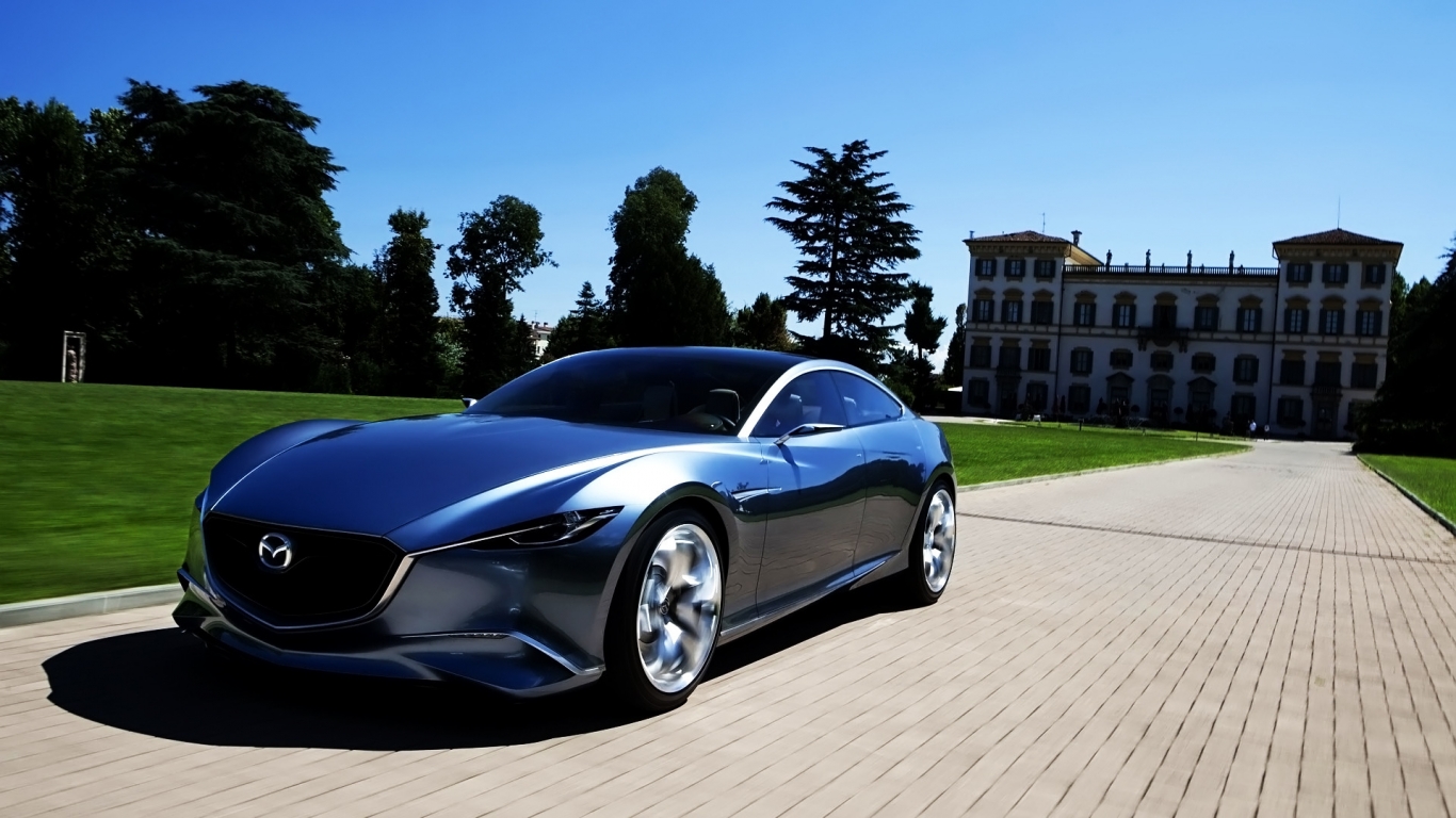 Mazda Shinari Concept Speed for 1366 x 768 HDTV resolution