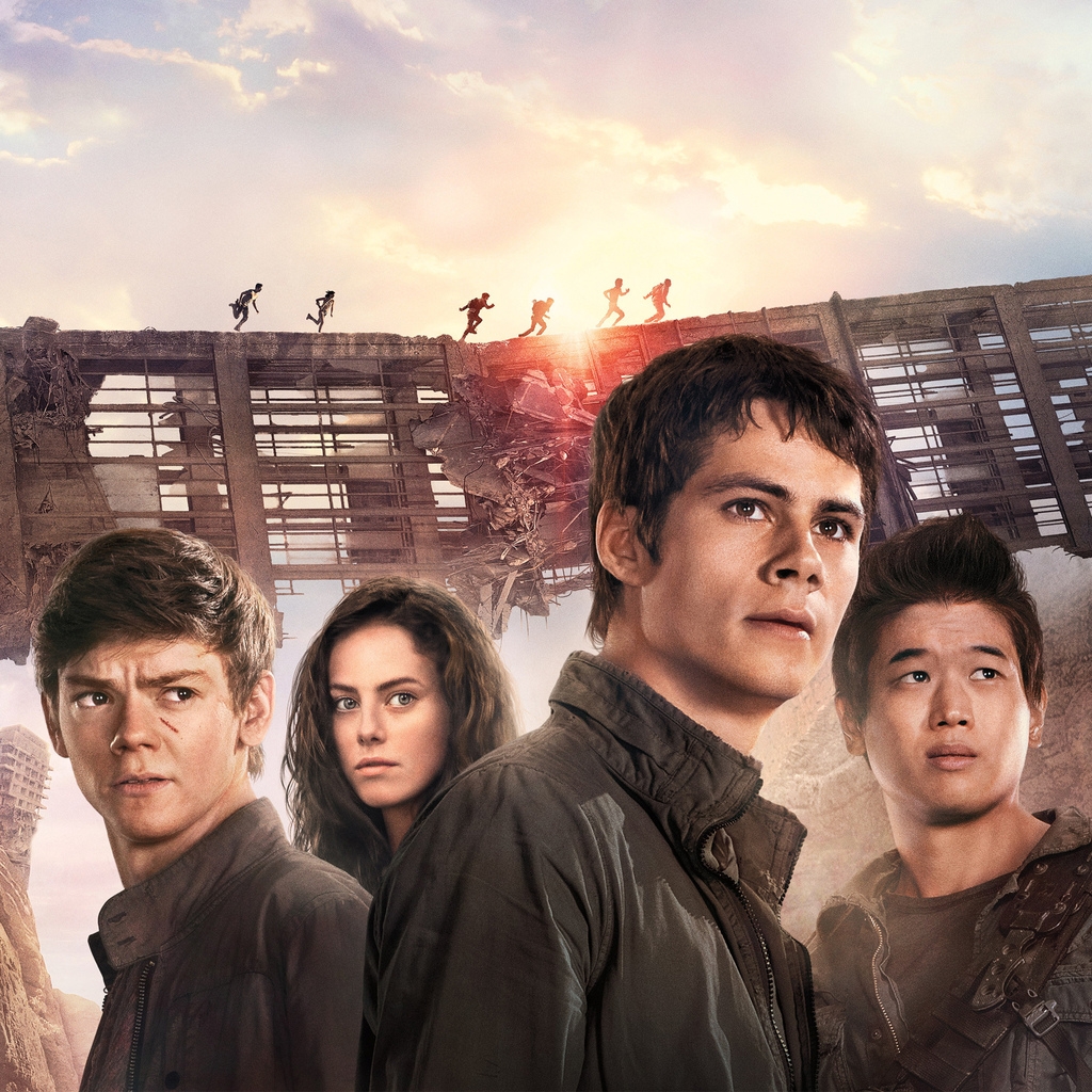 Maze Runner The Scorch Trials Poster for 1024 x 1024 iPad resolution