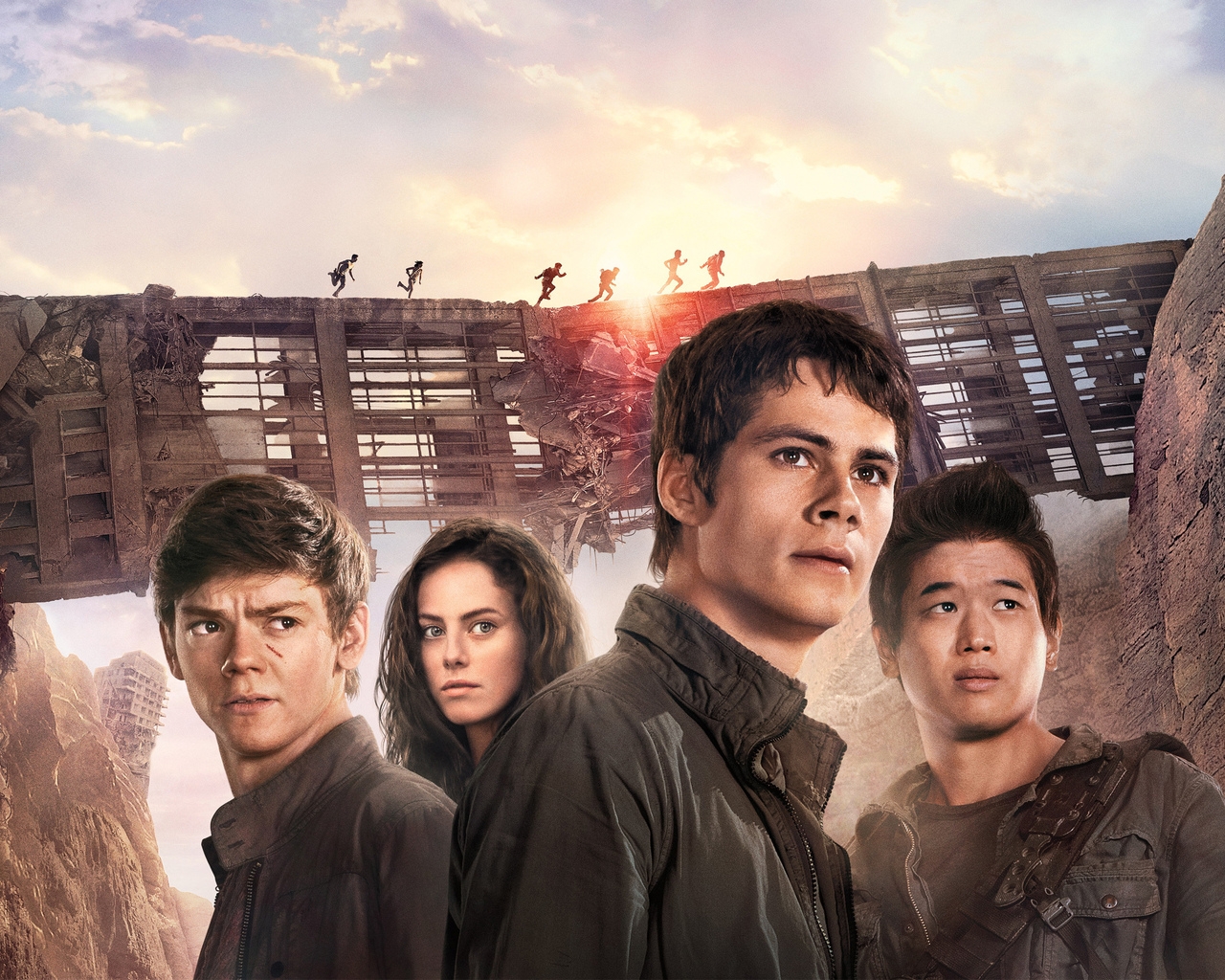 Maze Runner The Scorch Trials Poster for 1280 x 1024 resolution
