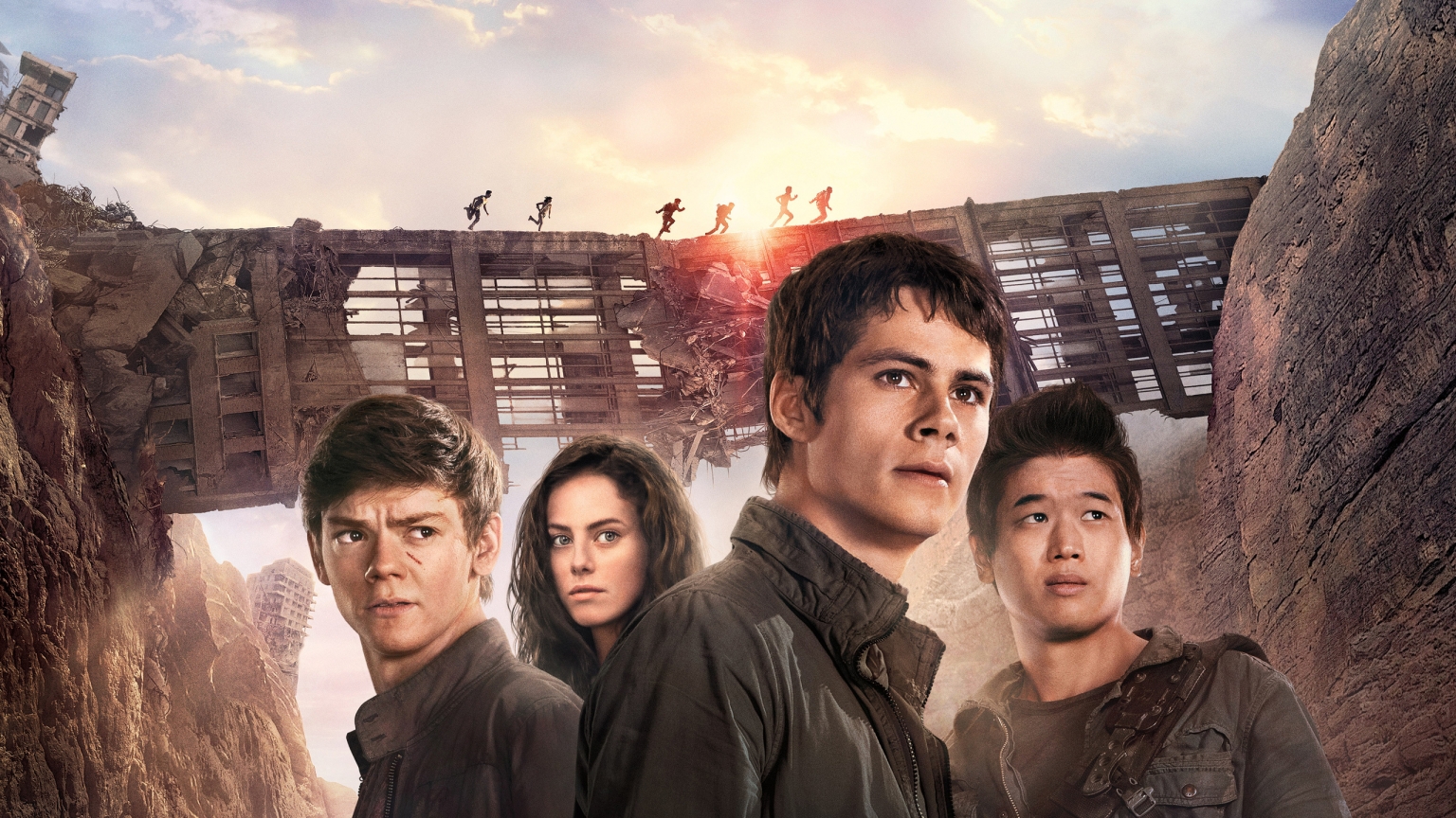 Maze Runner The Scorch Trials Poster for 1536 x 864 HDTV resolution