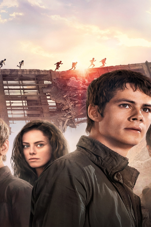 Maze Runner The Scorch Trials Poster for 640 x 960 iPhone 4 resolution