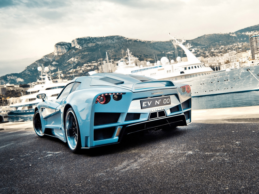 Mazzanti Evantra Rear 2013 for 1024 x 768 resolution