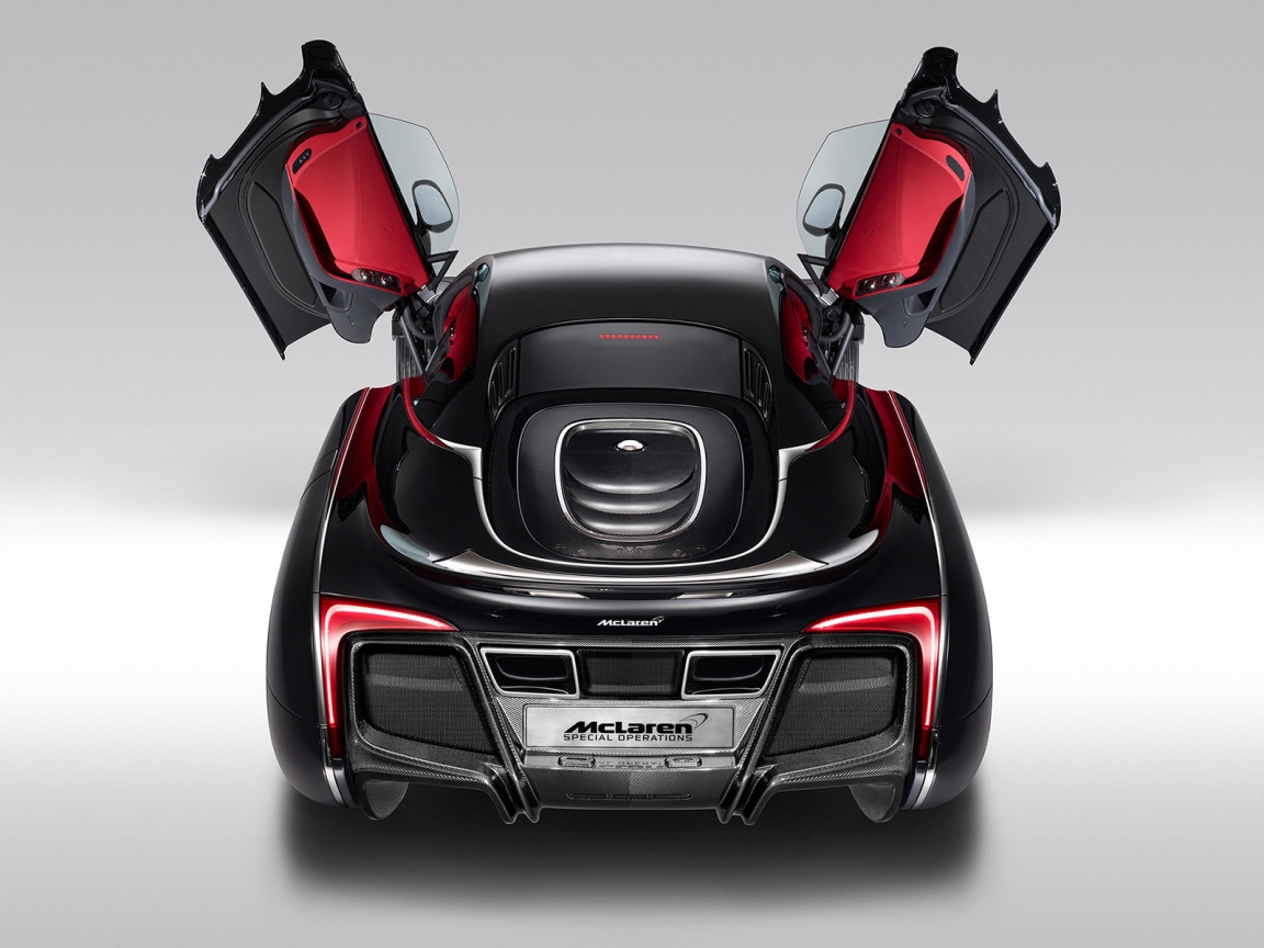 McLaren X1 Concept Rear Open Doors for 1152 x 864 resolution
