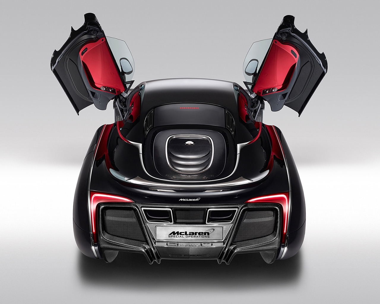 McLaren X1 Concept Rear Open Doors for 1280 x 1024 resolution