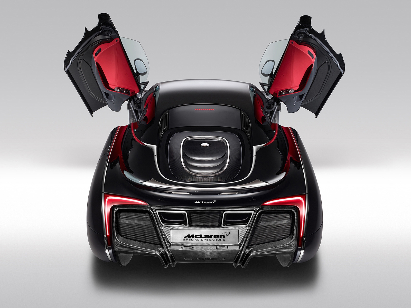 McLaren X1 Concept Rear Open Doors for 1600 x 1200 resolution