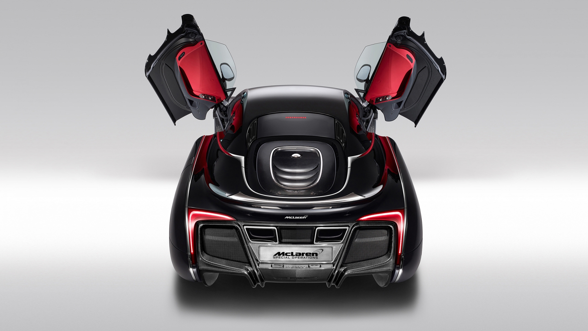 McLaren X1 Concept Rear Open Doors for 1920 x 1080 HDTV 1080p resolution