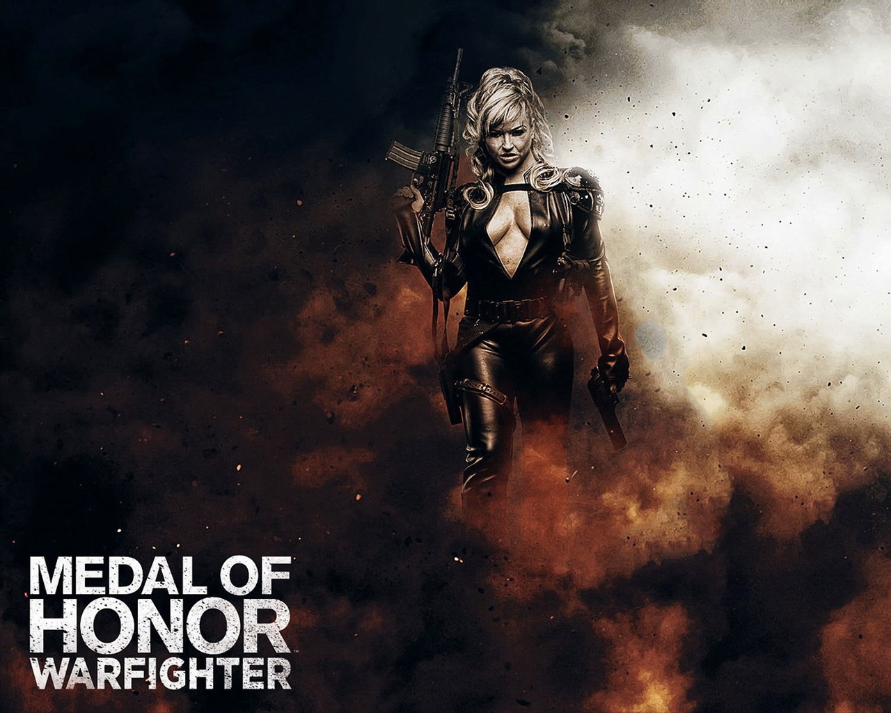 Medal of Honor Warfighter Girl for 1280 x 1024 resolution