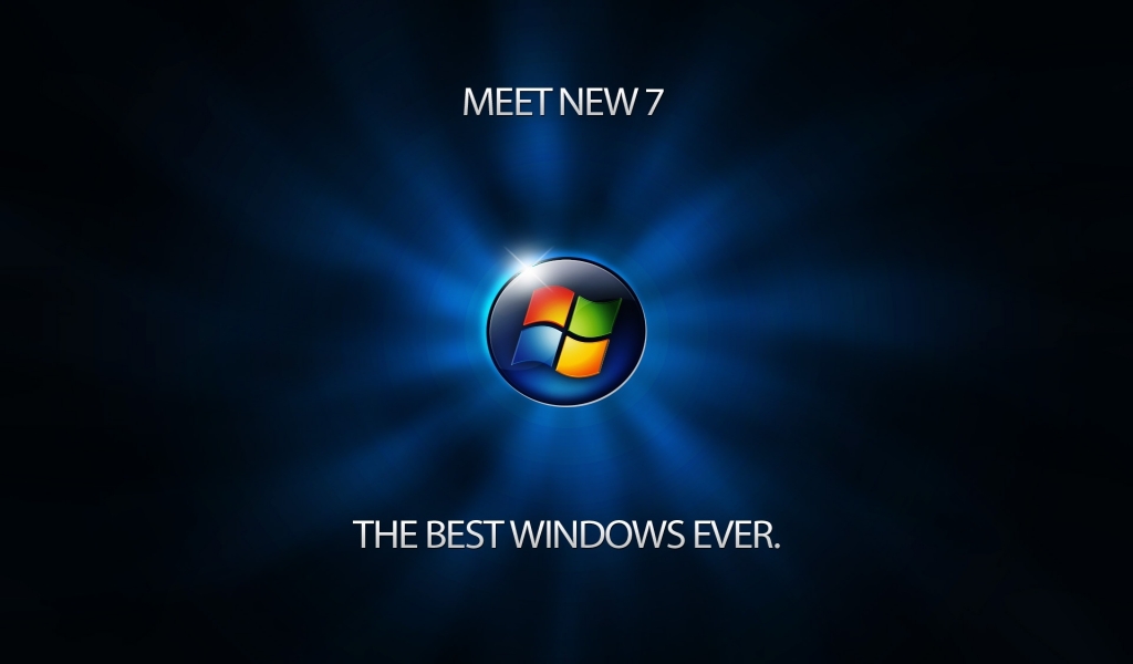 Meet Windows 7 for 1024 x 600 widescreen resolution