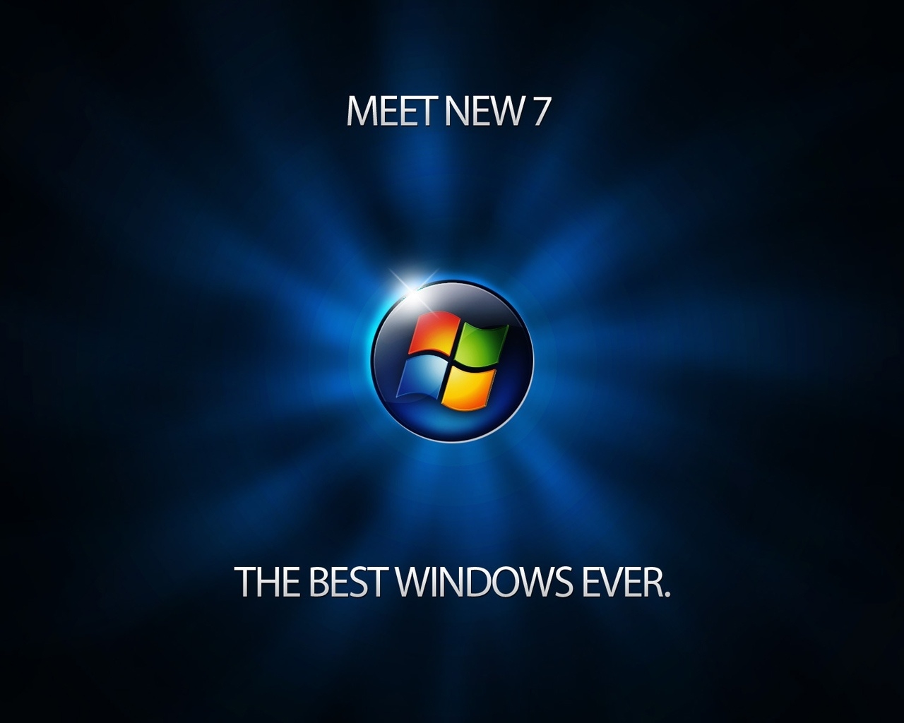 Meet Windows 7 for 1280 x 1024 resolution
