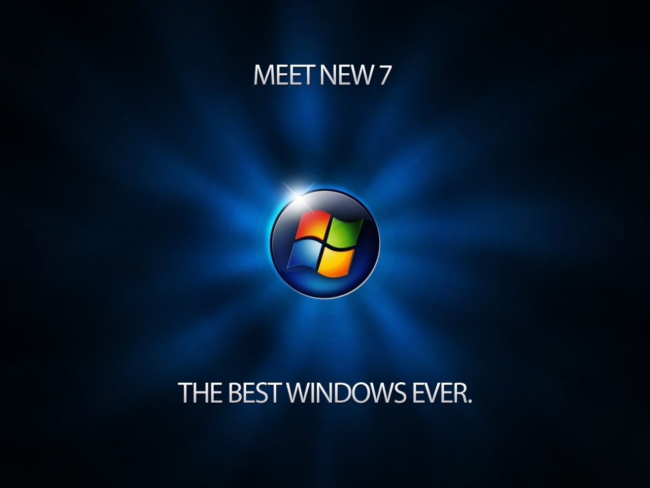 Meet Windows 7 for 1280 x 960 resolution