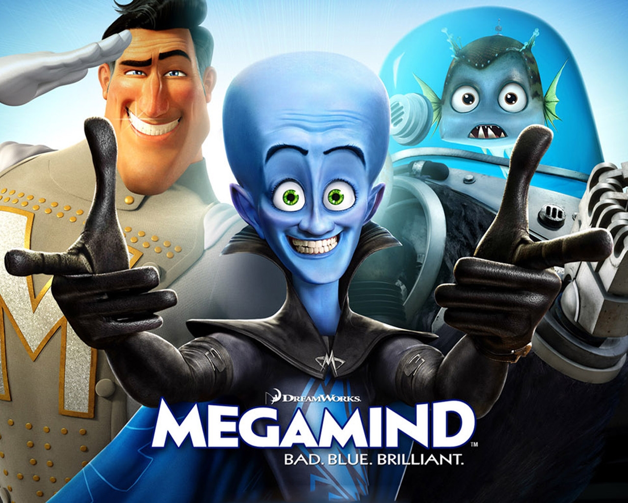 Megamind Characters for 1280 x 1024 resolution