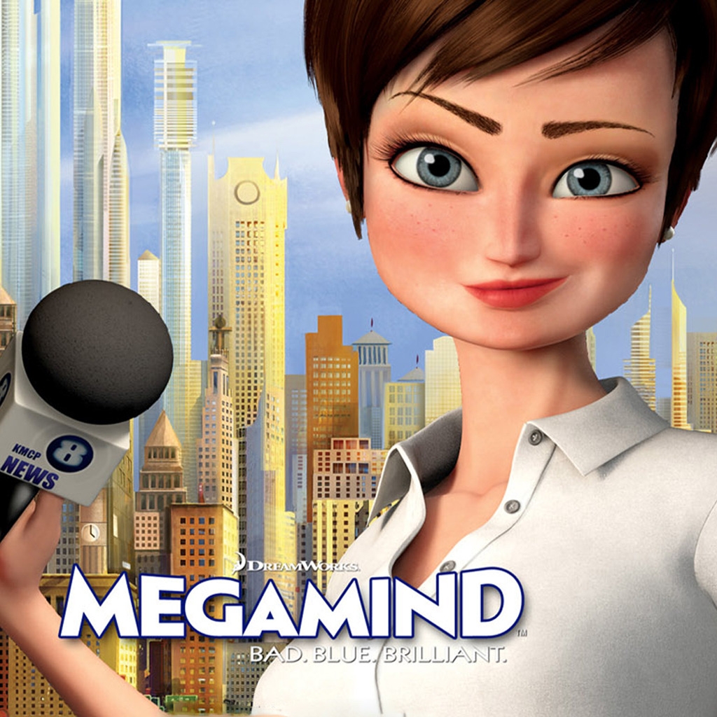 Megamind Roxanne Ritchie for 1024 x 1024 iPad resolution