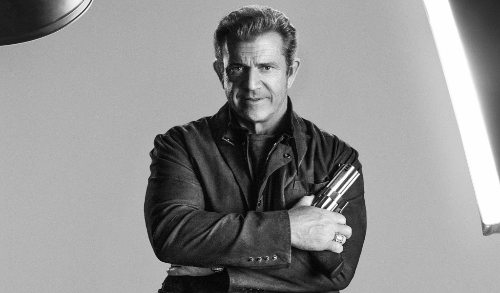 Mel Gibson The Expendables 3 for 1024 x 600 widescreen resolution