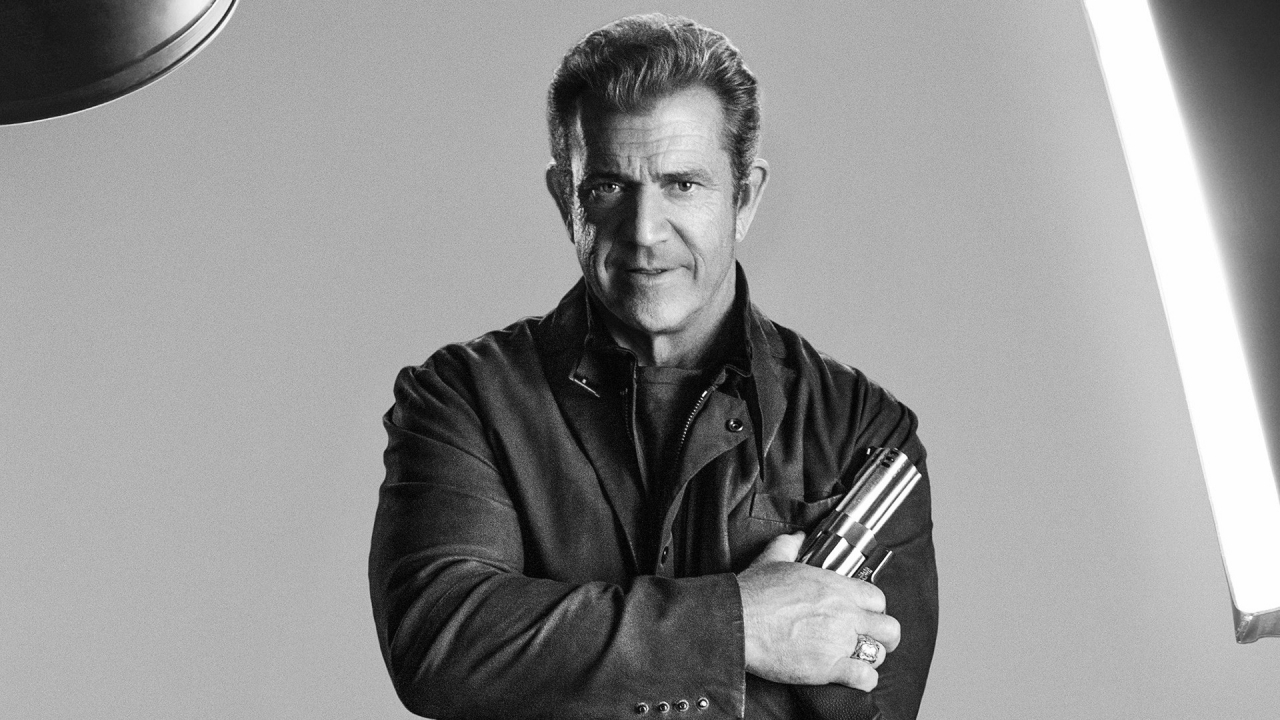 Mel Gibson The Expendables 3 for 1280 x 720 HDTV 720p resolution