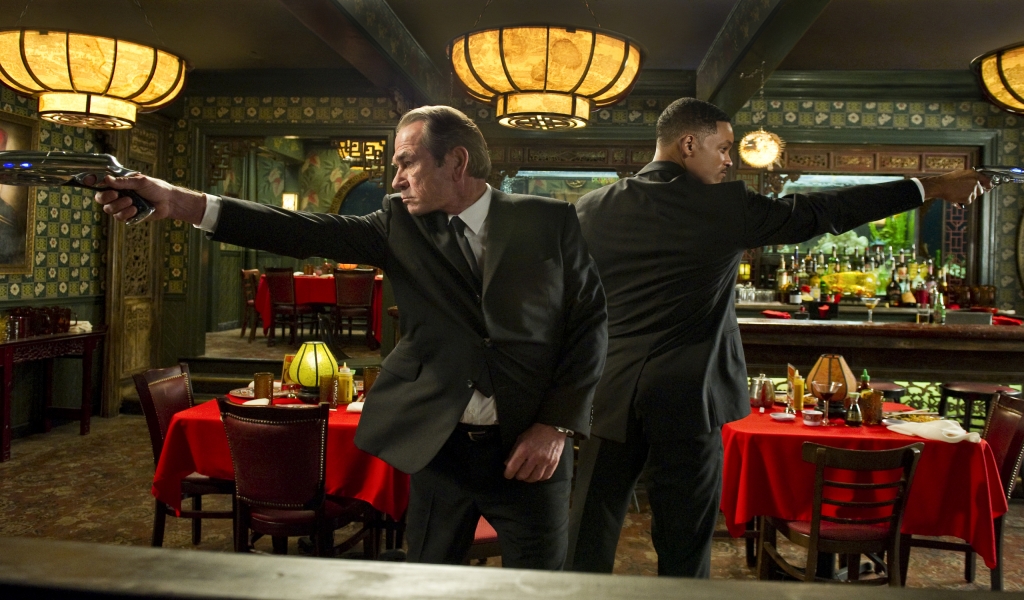 Men in Black III for 1024 x 600 widescreen resolution