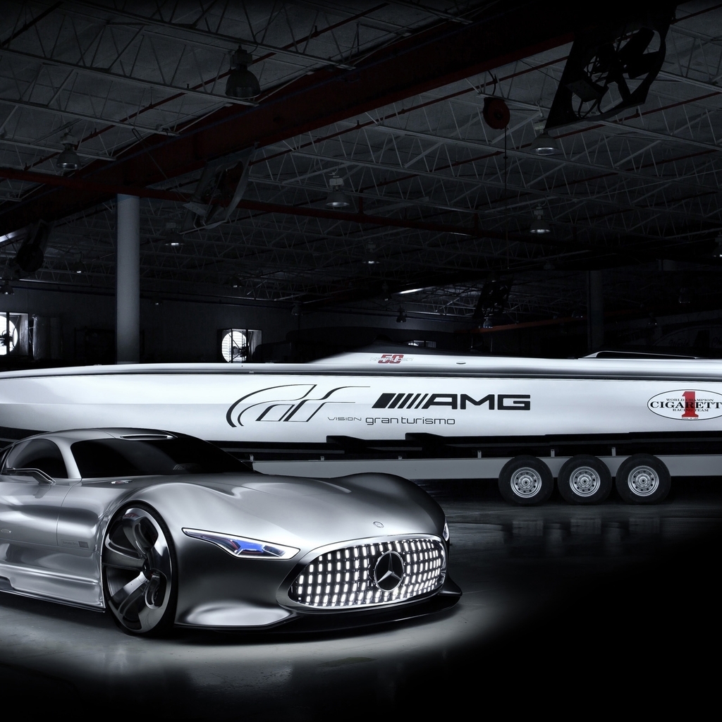 Mercedes-Benz AMG Vision Gran Turismo for 1024 x 1024 iPad resolution
